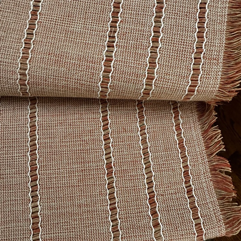 Hobby Lobby Fall Table Runner - Orange and White